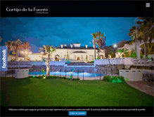 Tablet Screenshot of cortijodelafuente.com